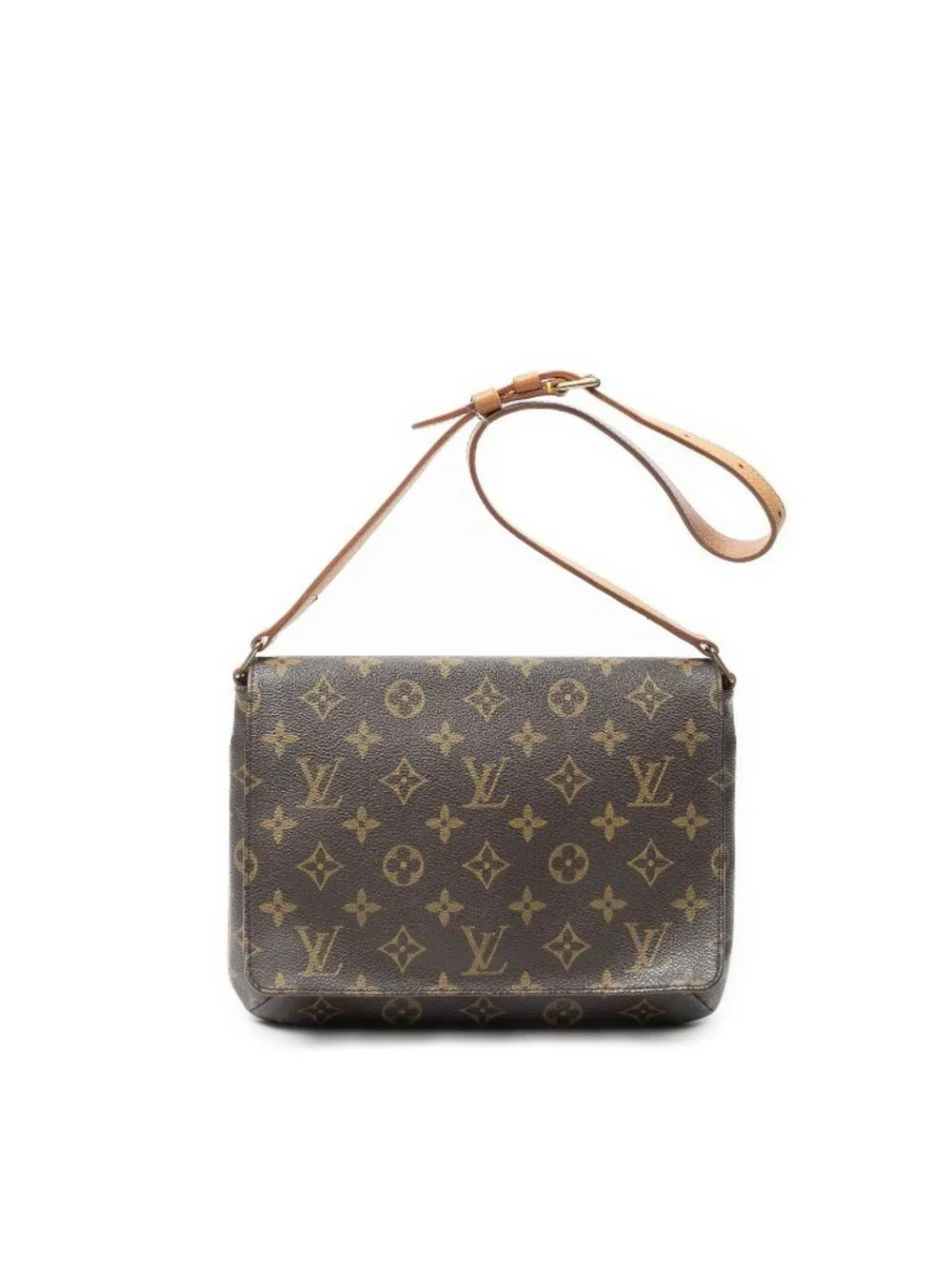 Louis Vuitton Musette Tango Brown Monogram Canvas Shoulder